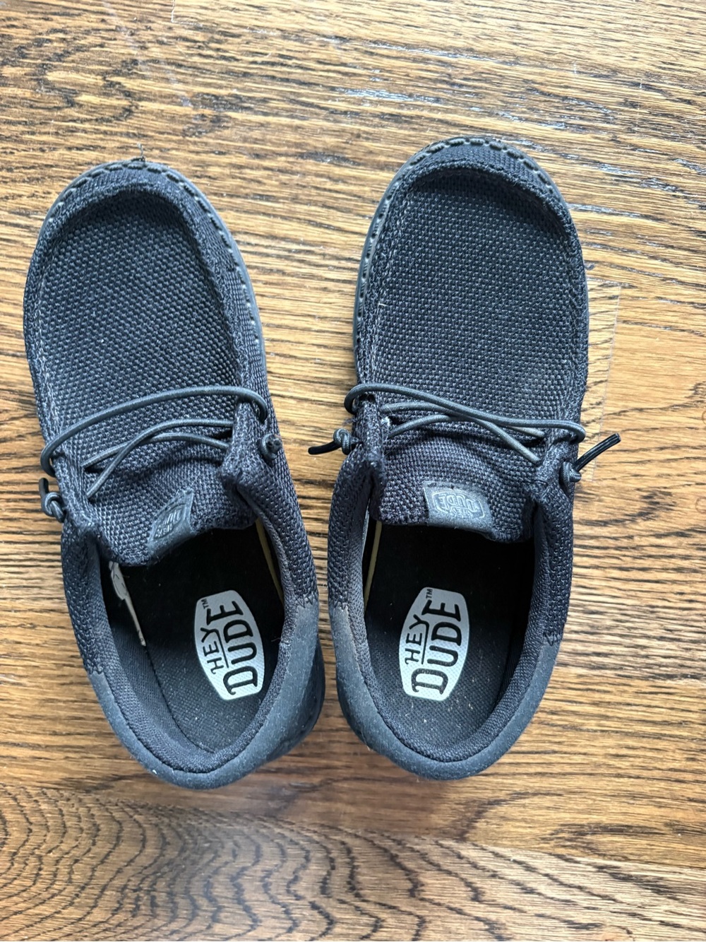 Hey Dude Black Mesh Slip-On Shoe